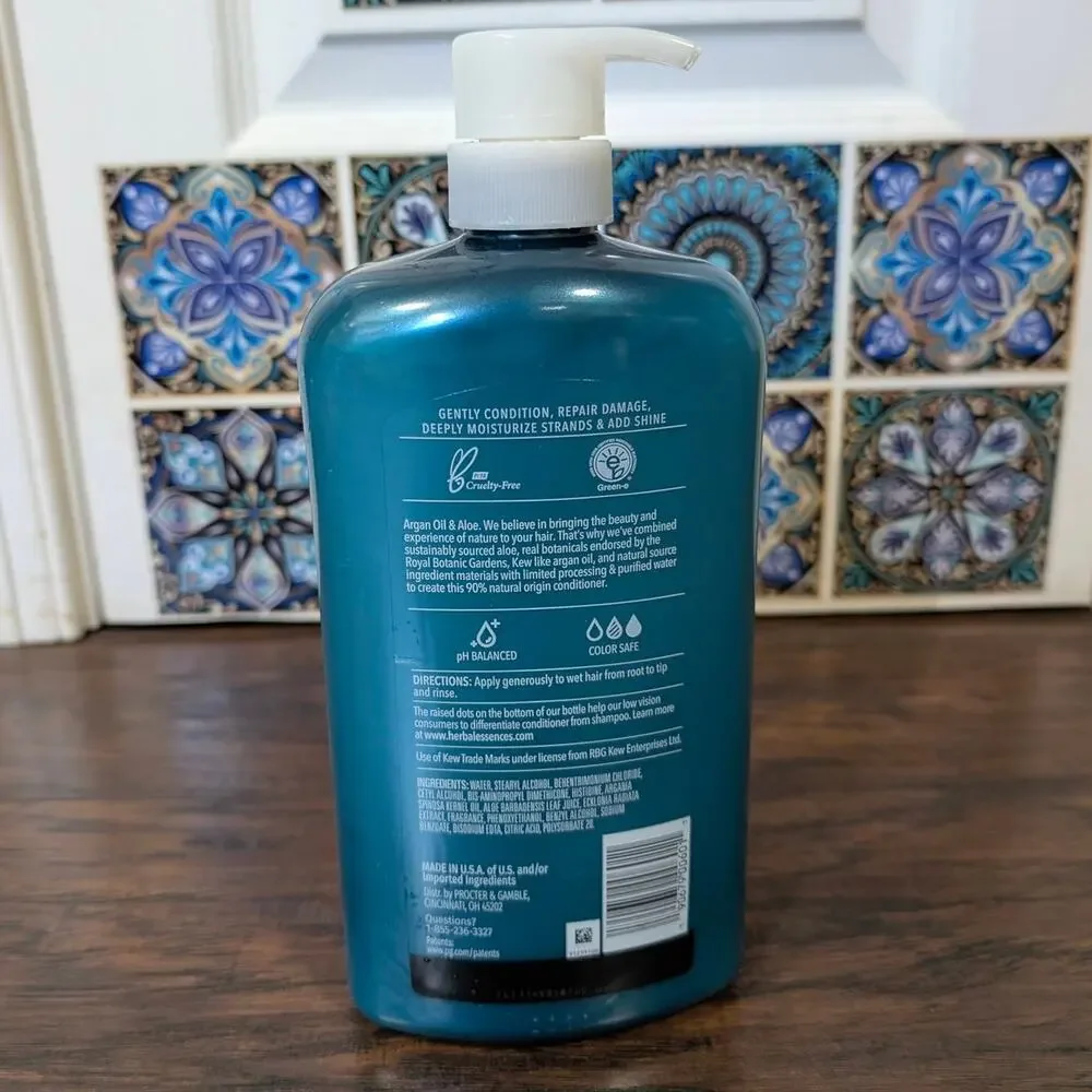 Herbal Essences Bio-Renew Argan Oil & Aloe Conditioner New - 29.2 fl oz / 865 ml